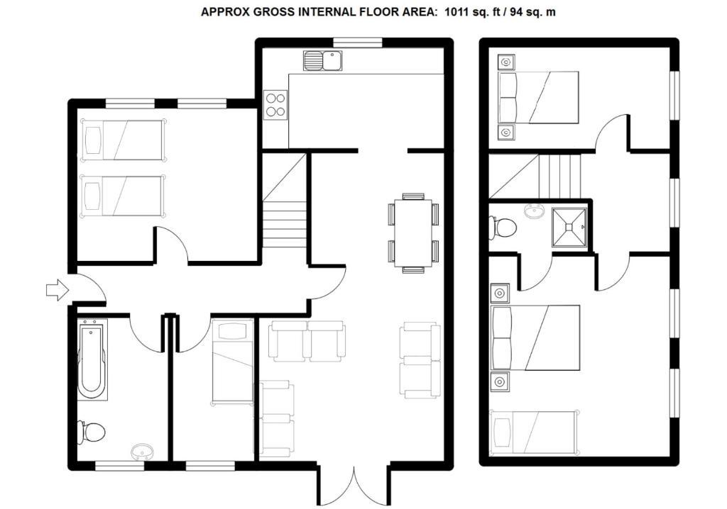 บริสตอล เซอร์วิส เลตติ้ง Apartment ห้อง รูปภาพ